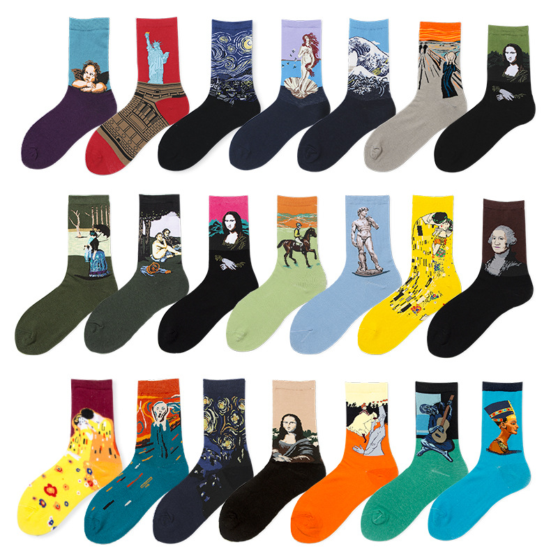 Cotton Crew Sock Pack - 7 أزواج مجموعة حزمة دروبشيبينغ النساء
