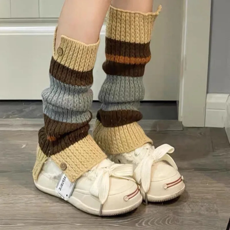 Boot Sock Slouchy - جديد ​ Y2K محبوك تدفئة الساق
