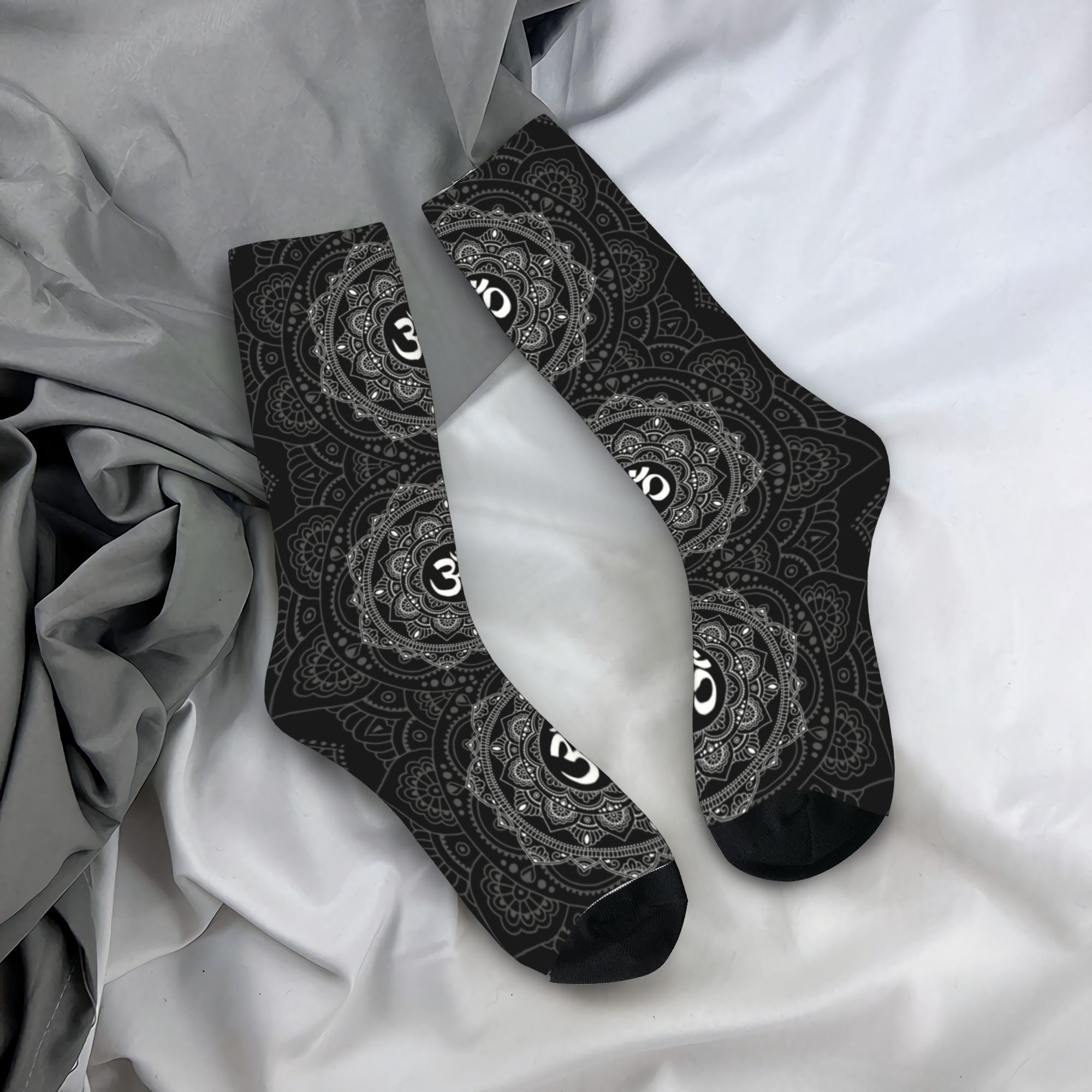 Dress Sock Men - جوارب أوم ماندالا مخصصة للرجال والنساء،