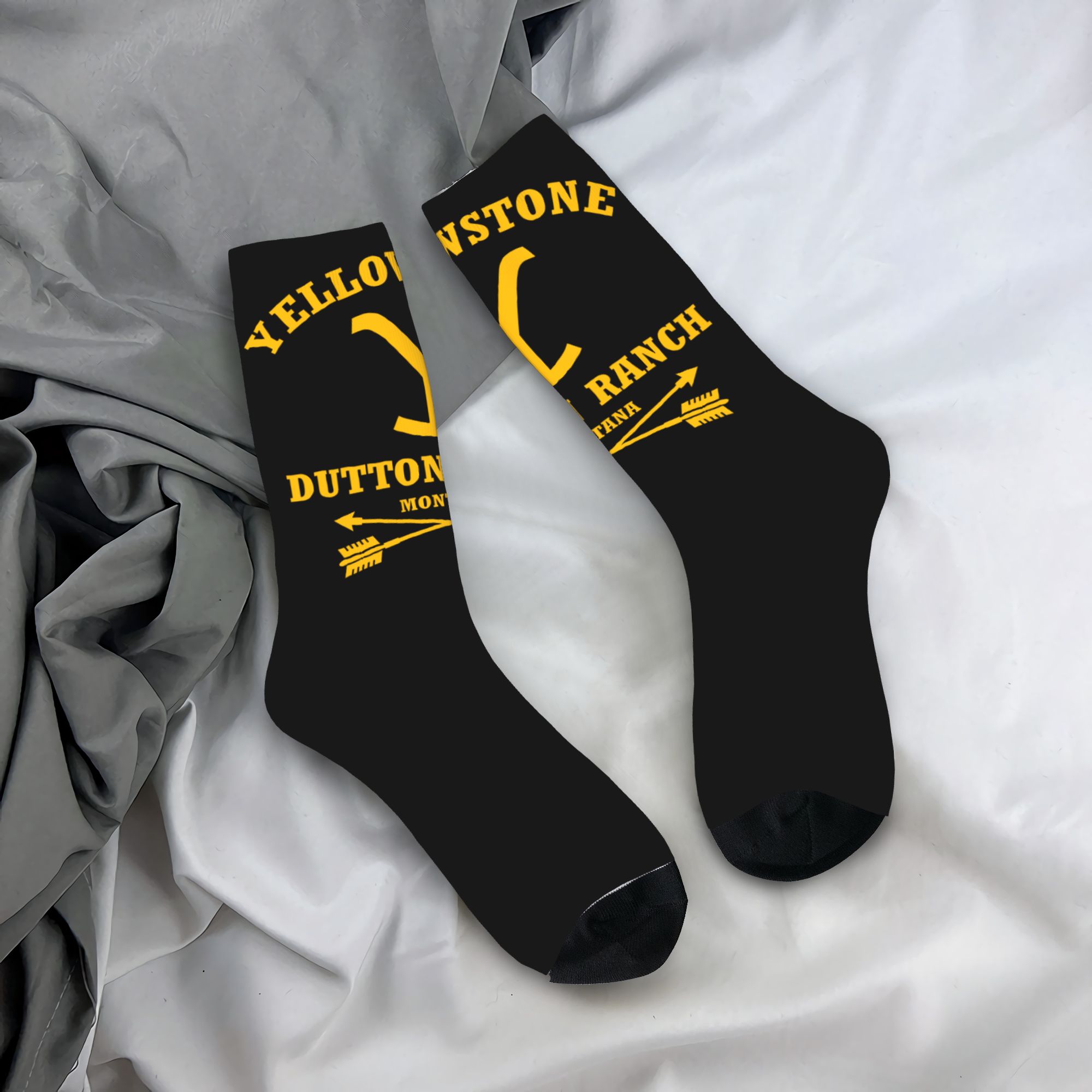 Dress Sock Men - جوارب رجالية مخصصة من Yellowstone Dutton