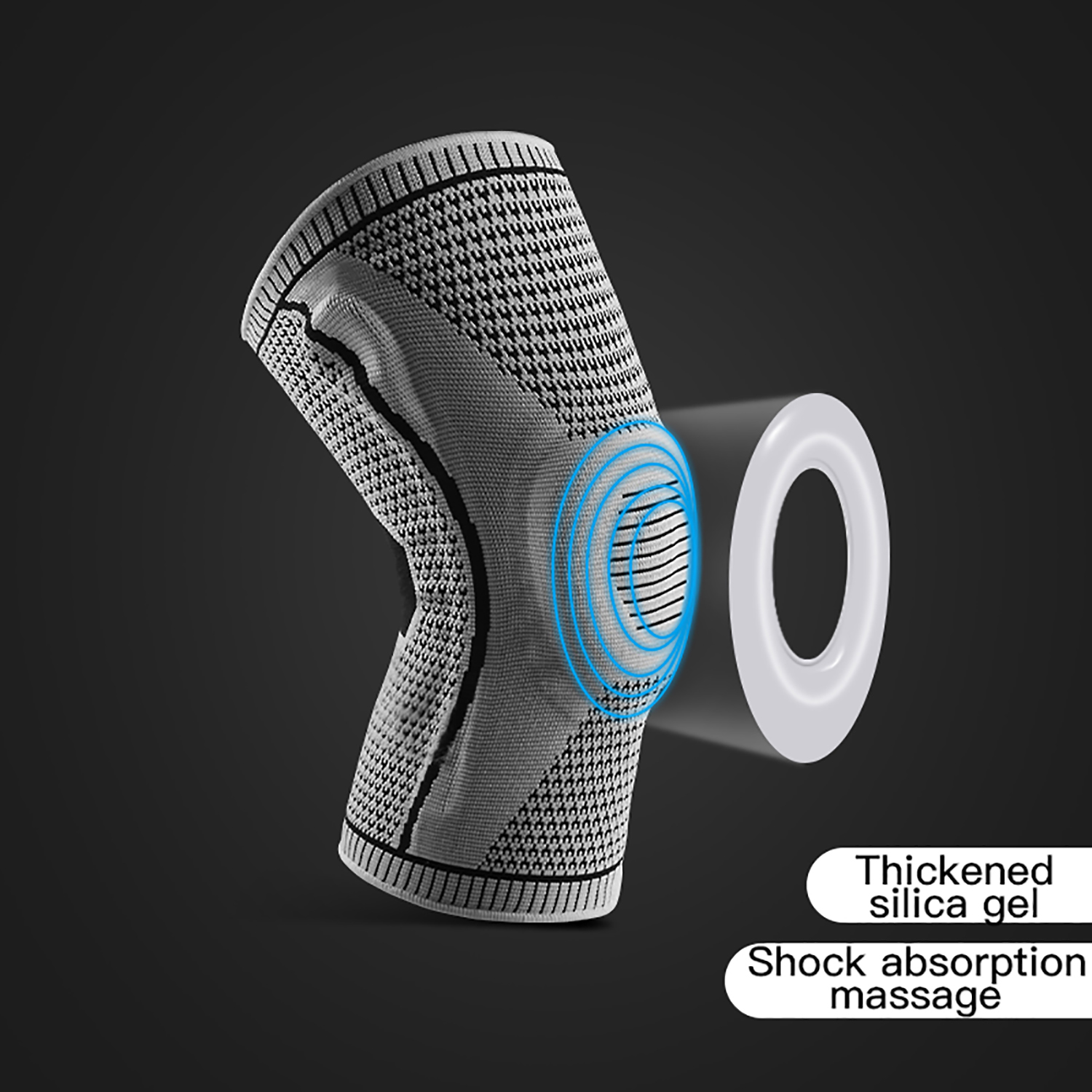 دعم كم الركبة المضغوط المزدوج  - مراجعة Compression Sleeve Calf وسعره