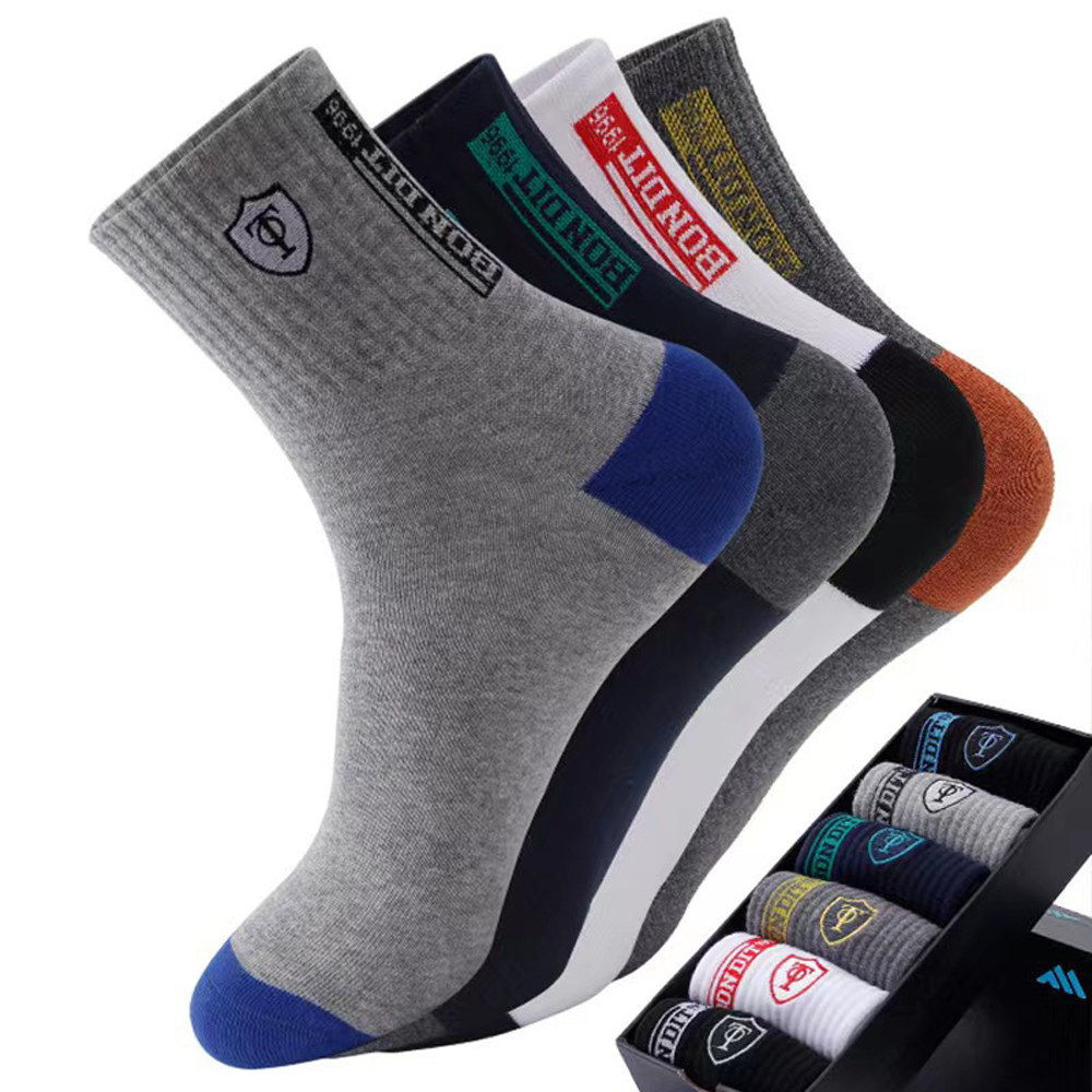 جوارب حرارية رجالية فاخرة (5/1 - مراجعة Cotton Crew Sock Pack وسعره