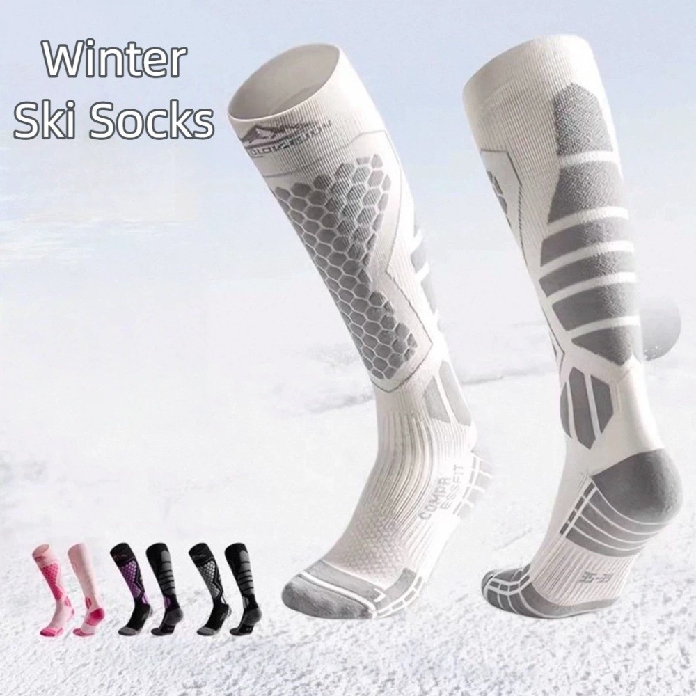 جديد سميكة جوارب التزلج المضاد - مراجعة Thermal Sock Winter وسعره