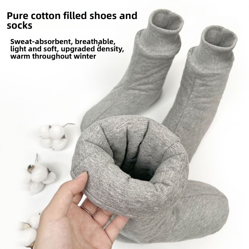 جوارب سرير حرارية سميكة من قطن - مراجعة Thermal Sock Winter وسعره