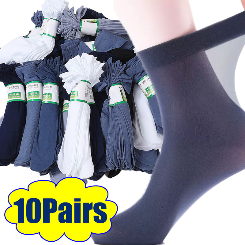 جوارب طويلة جيدة التهوية للرجا - مراجعة Silk Sock Bamboo وسعره