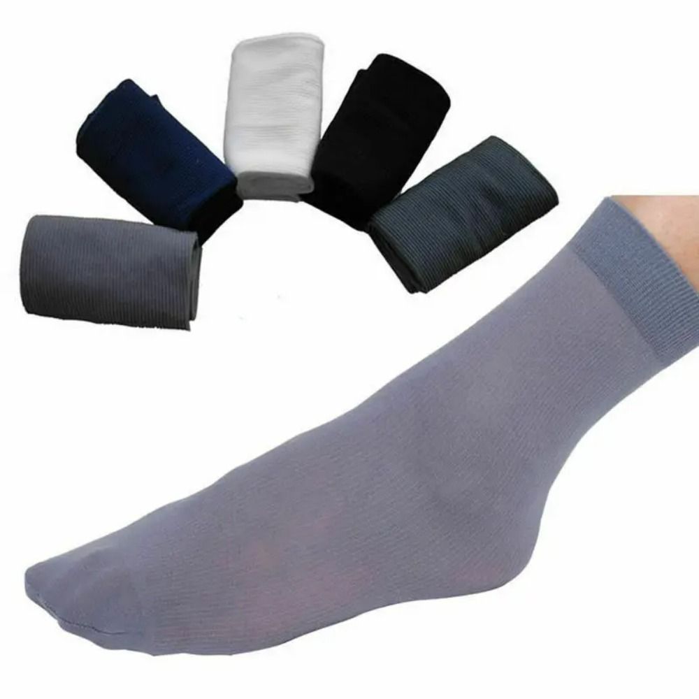 جوارب رجالي من الحرير الجليدي  - مراجعة Silk Sock Bamboo وسعره