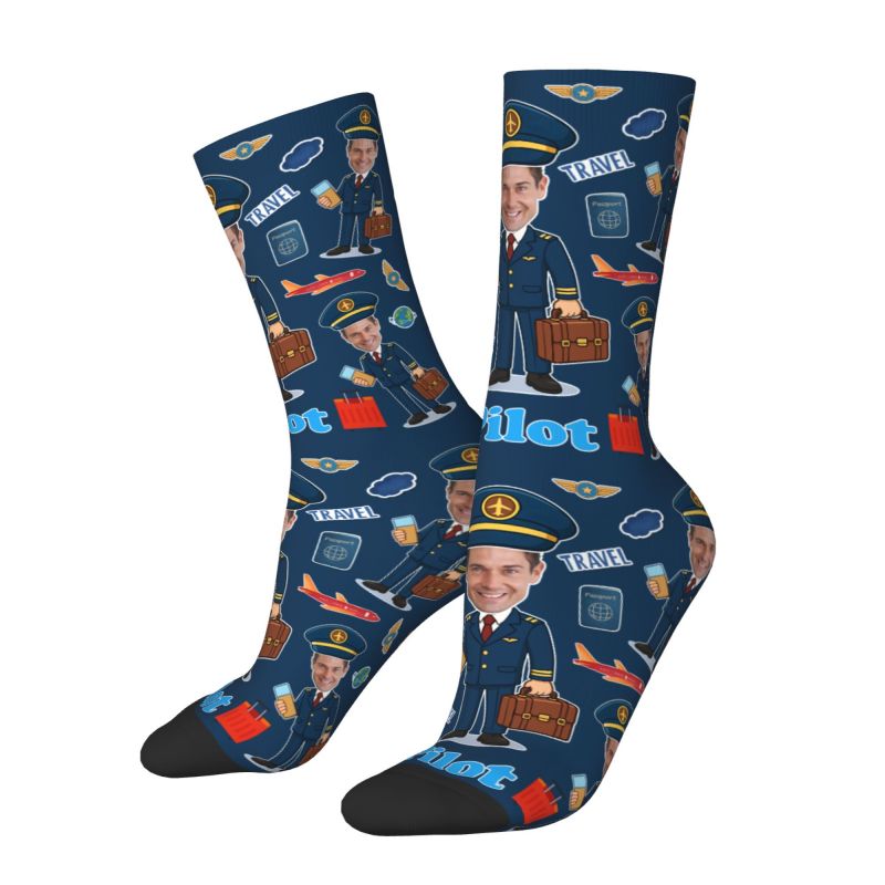 الجدة الرجال مضحك الطيار فستان - مراجعة Dress Sock Men وسعره