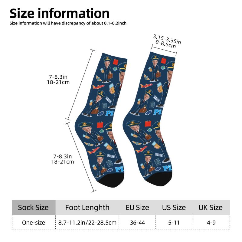 الجدة الرجال مضحك الطيار فستان - مراجعة Dress Sock Men وسعره