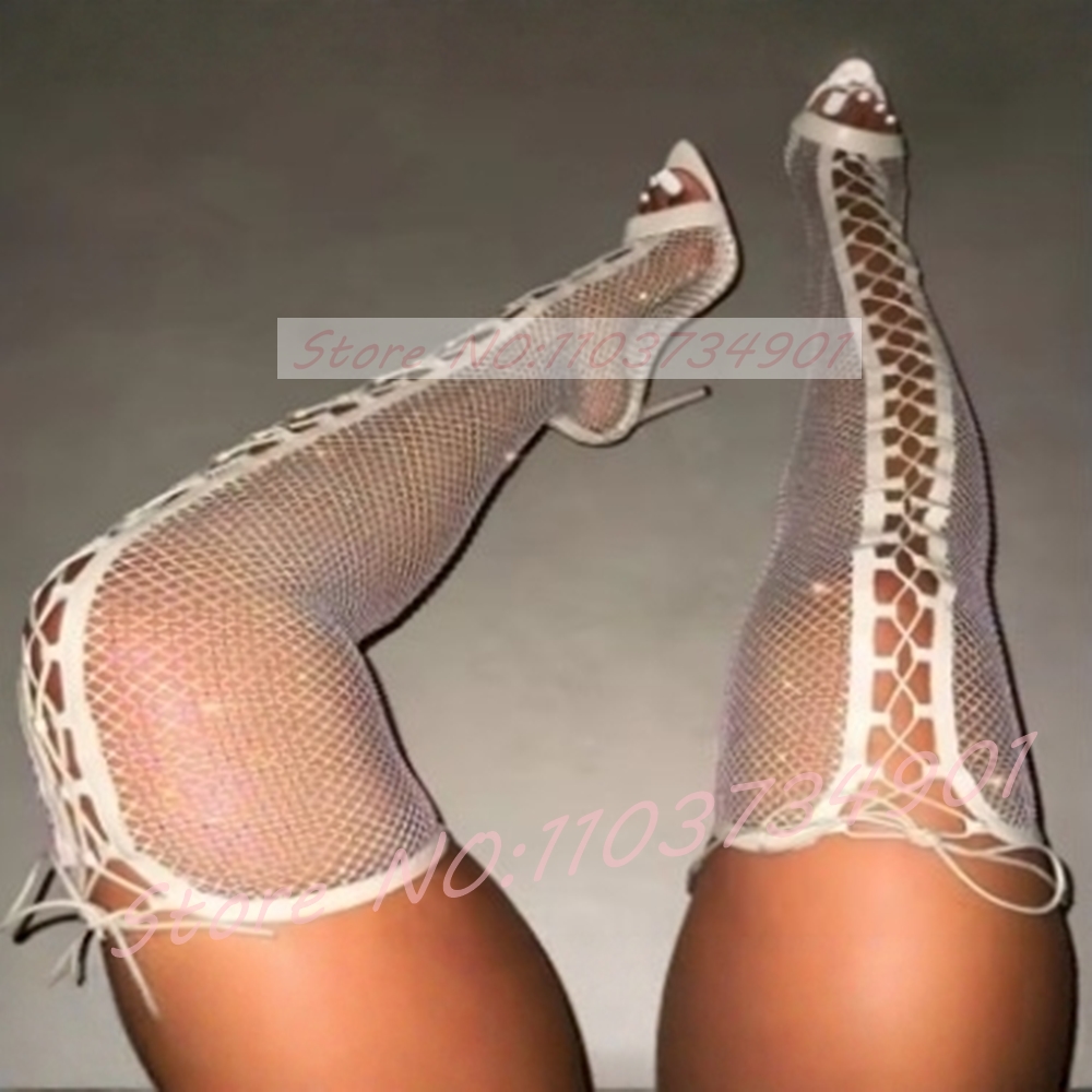 شبكة صيد السمك تخزين الفخذ أحذ - مراجعة Fishnet Stocking Women وسعره