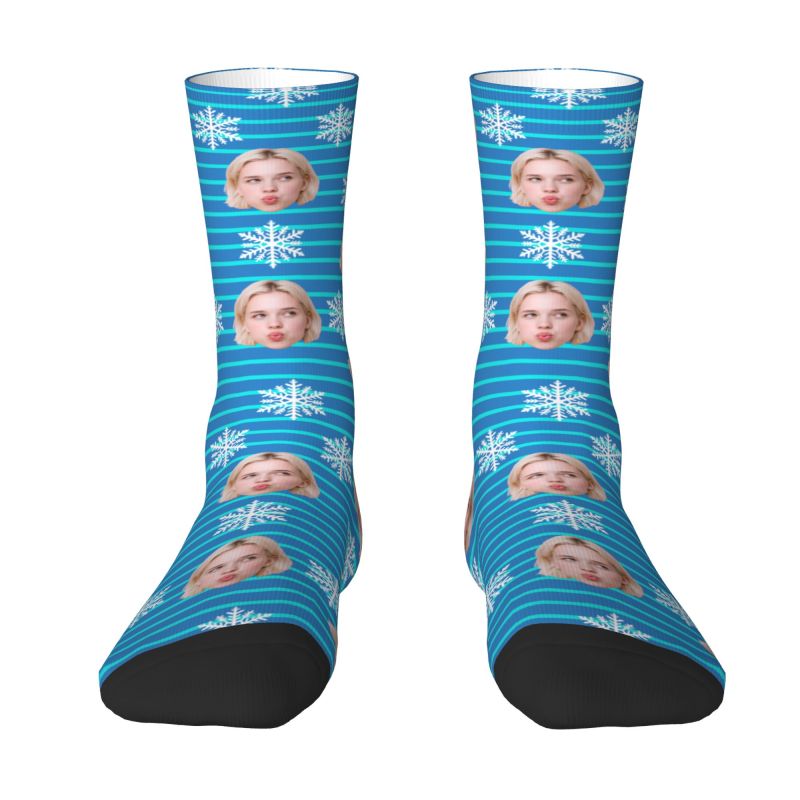 عيد الميلاد وجه صور شخصية مخصص - مراجعة Dress Sock Men وسعره