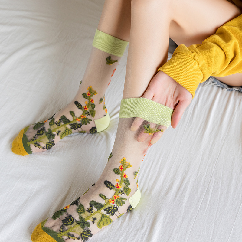 1/4 زوج من الجوارب النسائية ال - مراجعة Silk Sock Bamboo وسعره