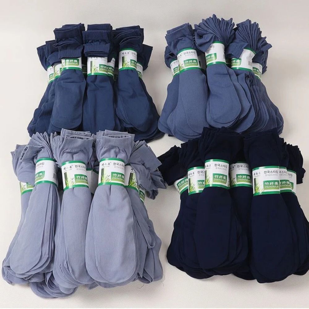 10 أزواج من جوارب الرجال الأني - مراجعة Silk Sock Bamboo وسعره