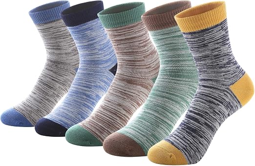 جوارب قصيرة للأولاد من القطن ب - مراجعة Cotton Crew Sock Pack وسعره