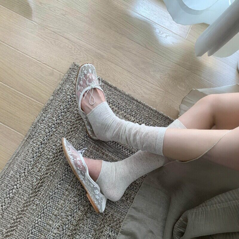 زوج واحد من أغطية الساق الشبكي - مراجعة Boot Sock Slouchy وسعره