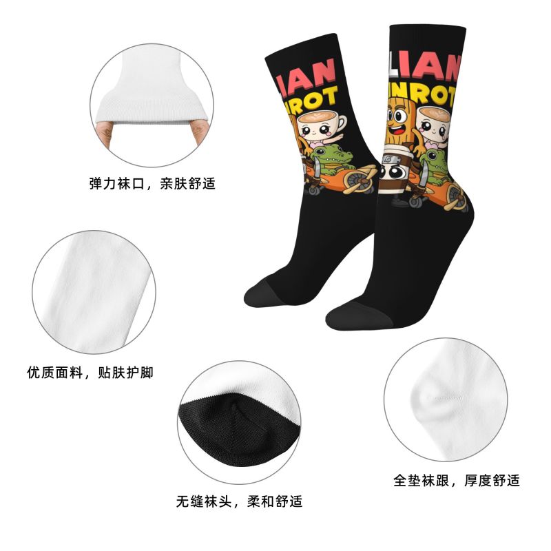 مخصص الإيطالية Brainrot اللباس - مراجعة Dress Sock Men وسعره
