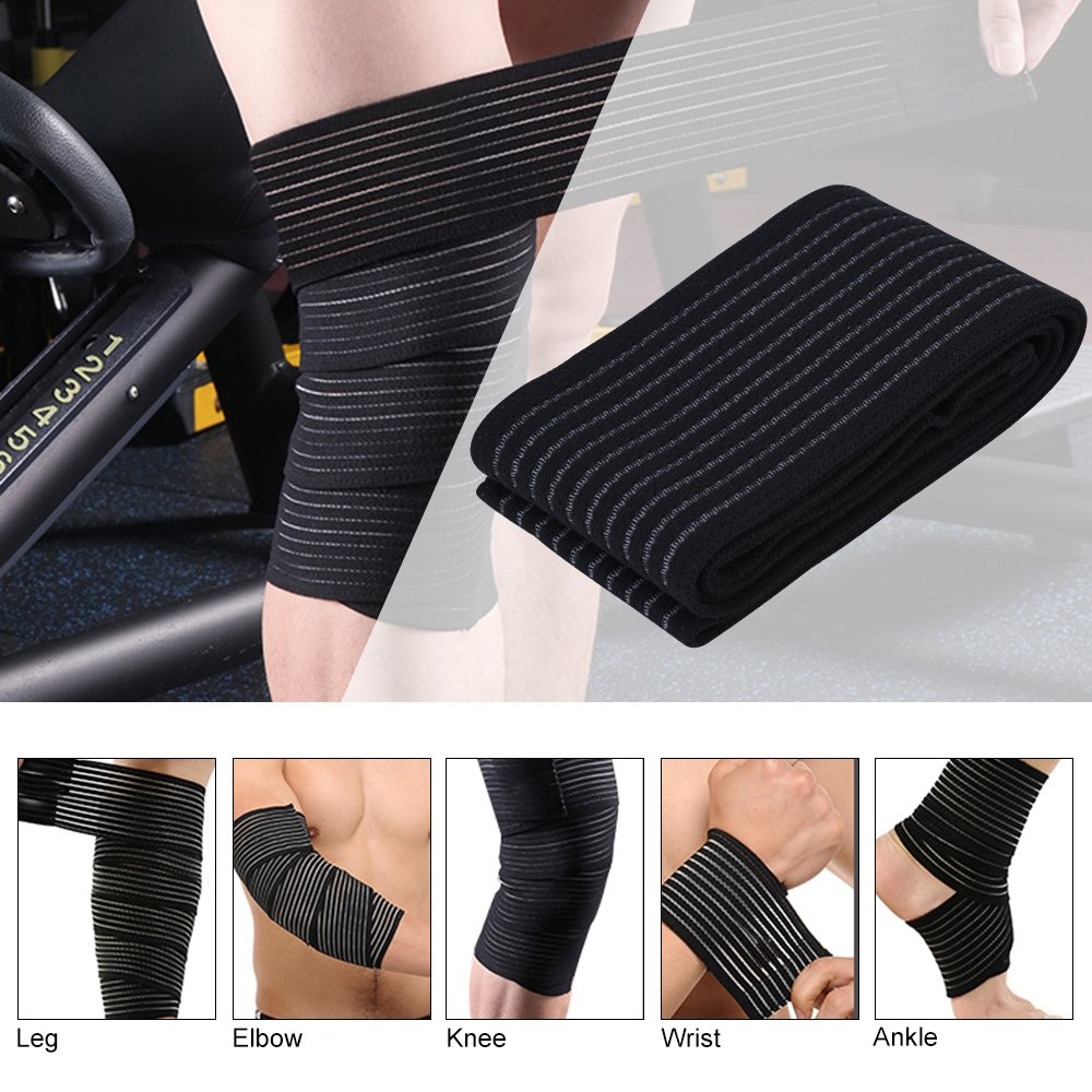 1 قطعة 40-300 سنتيمتر ضغط ضماد - مراجعة Compression Sleeve Calf وسعره