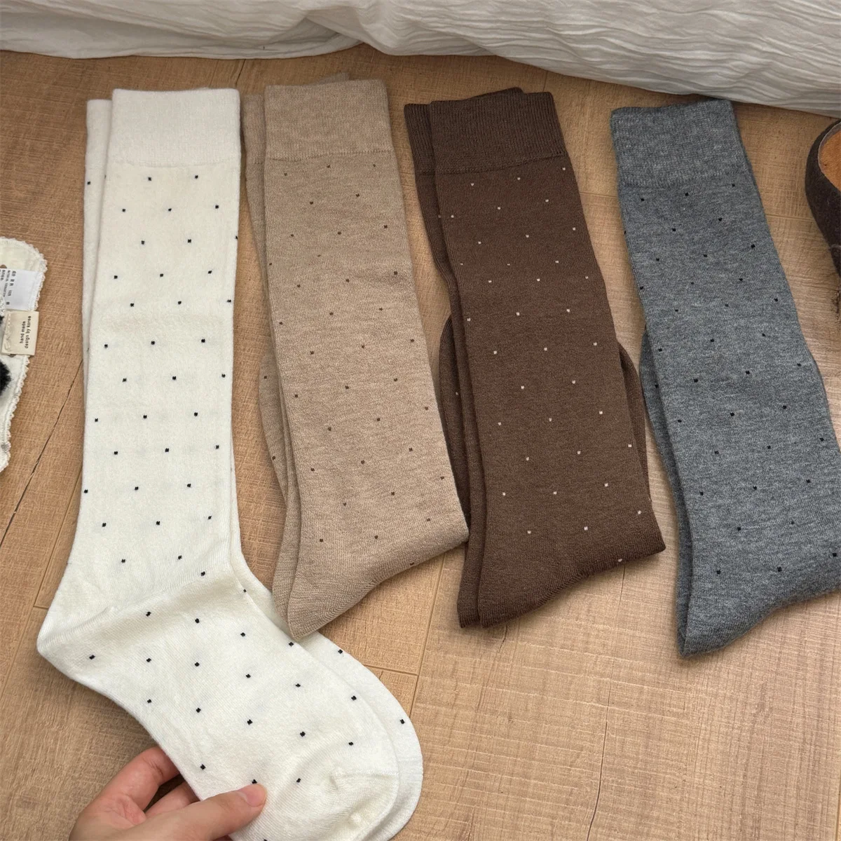 SP & CITY الشتاء الحلو البولكا - مراجعة Silk Sock Bamboo وسعره