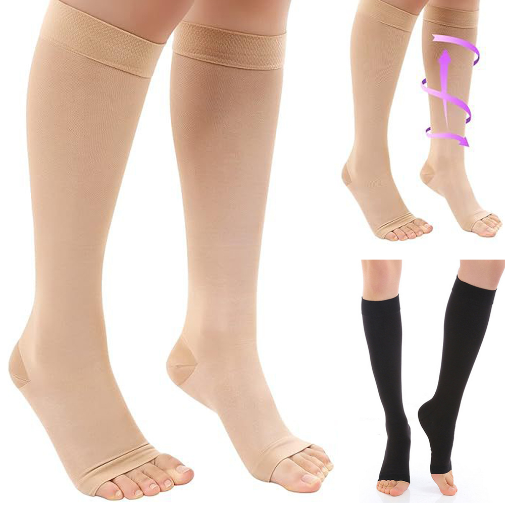 جوارب ضغط طبية متدرجة للقدمين  - مراجعة Compression Sleeve Calf وسعره
