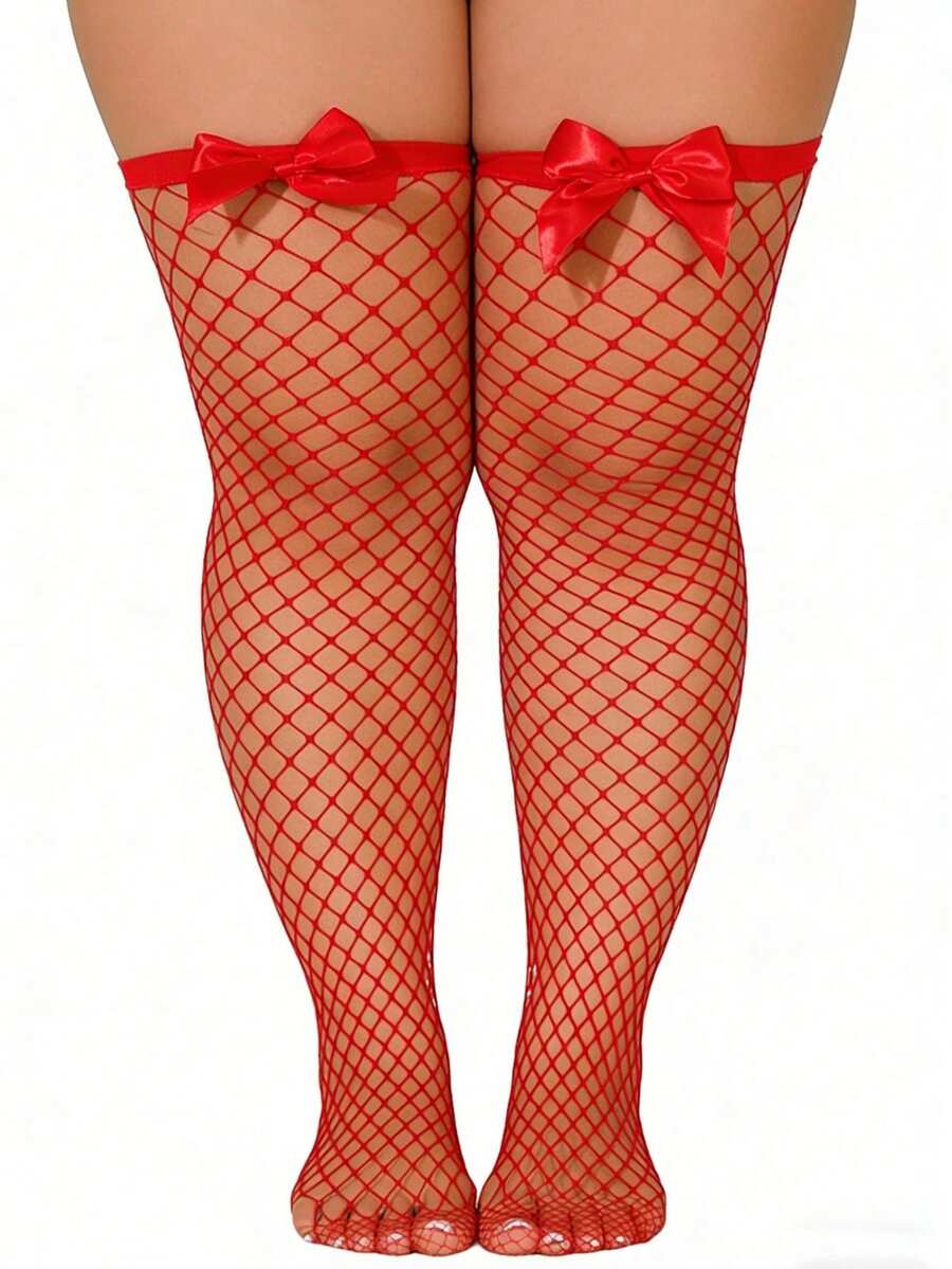 جوارب شبكية طويلة فوق الركبة ب - مراجعة Fishnet Stocking Women وسعره