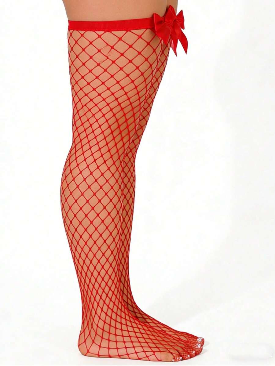 جوارب شبكية طويلة فوق الركبة ب - مراجعة Fishnet Stocking Women وسعره