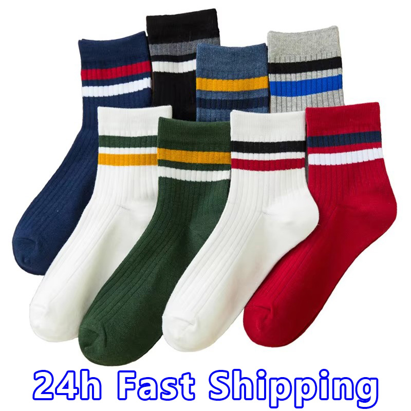 3 زوج/حزمة القطن جوارب للرجال  - مراجعة Cotton Crew Sock Pack وسعره