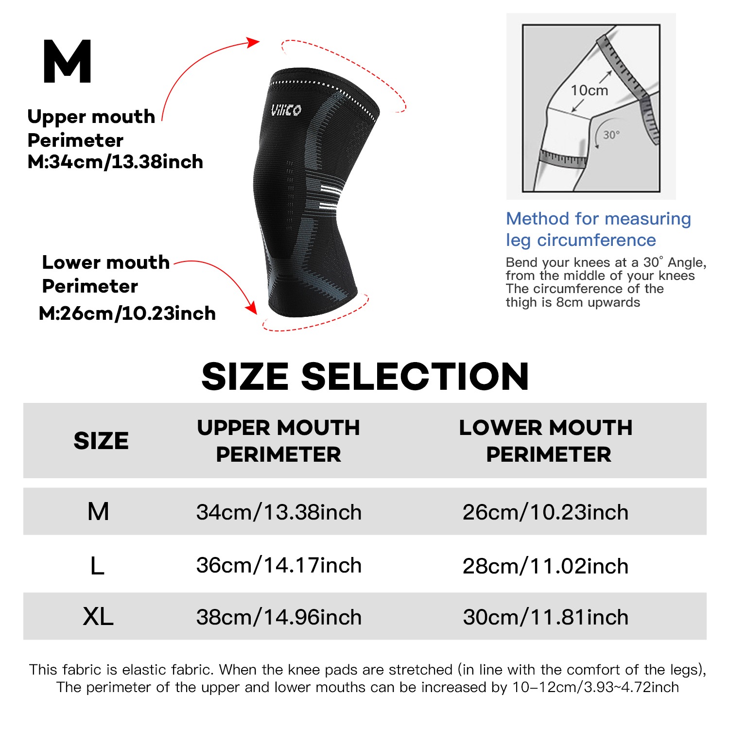 دعامة ركبة للنساء والرجال - غط - مراجعة Compression Sleeve Calf وسعره