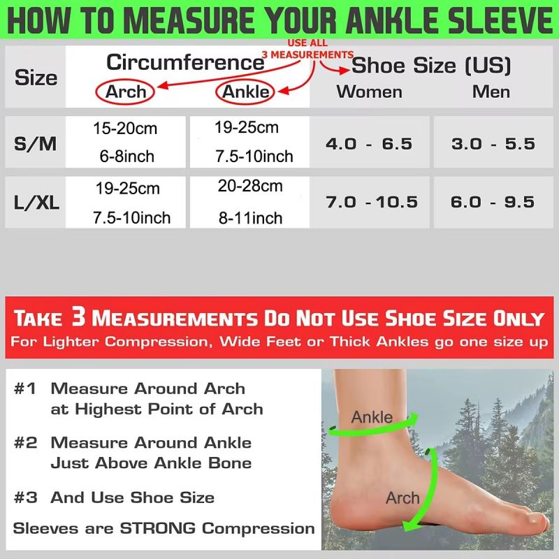 1 زوج الرياضة الكاحل دعم هدفين - مراجعة Compression Sleeve Calf وسعره