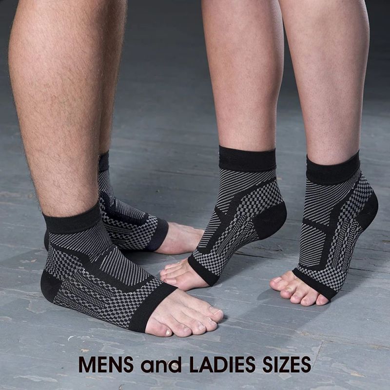1 زوج الرياضة الكاحل دعم هدفين - مراجعة Compression Sleeve Calf وسعره